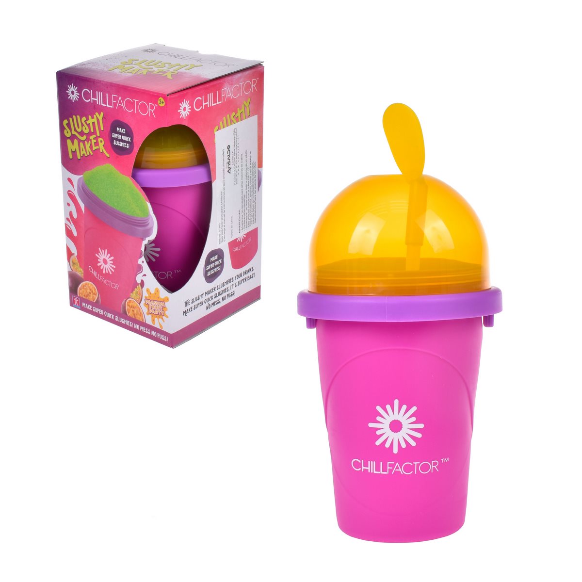 Vaso Para Hacer Granizados Chillfactor - Morado Categoría: Juegos de comida Tipo producto: Regalos